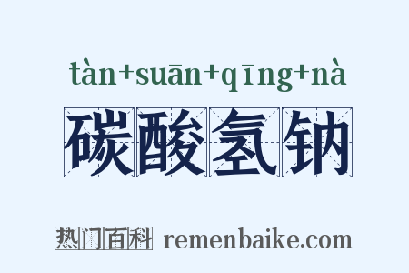 碳酸氢钠是什么意思的图片